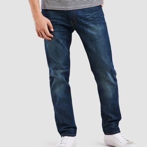 Levi’s 502 regular taper stretch dark wash , brand new